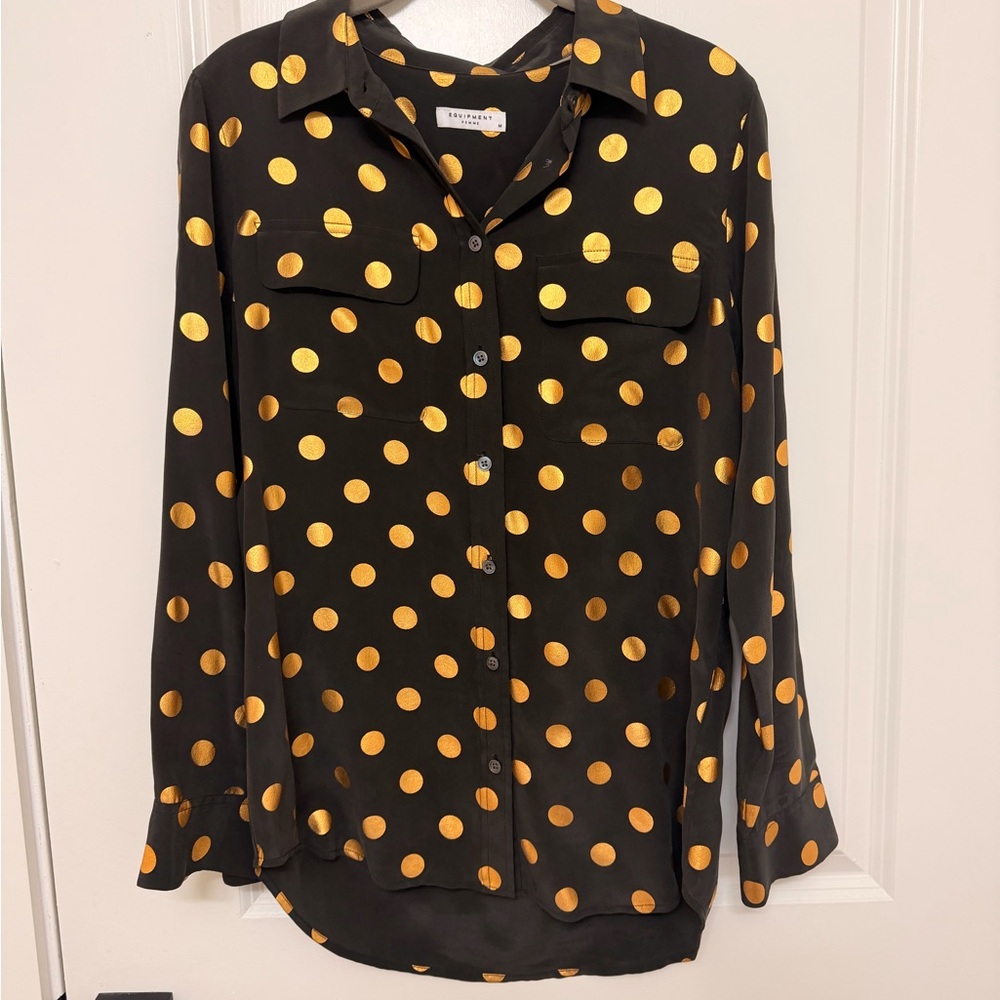 Equipment Silk Blouse